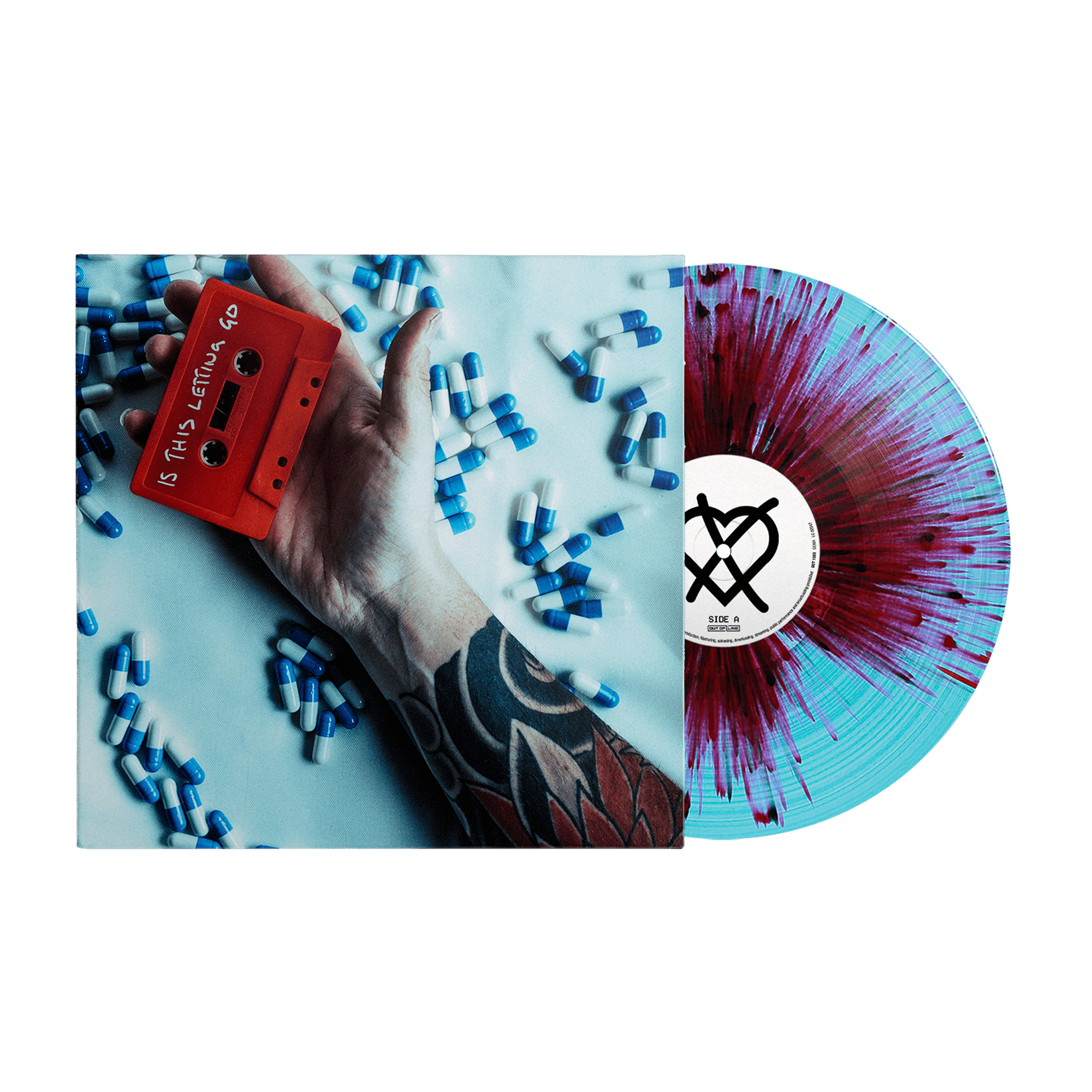 OUTLOVED - "IS THIS LETTING GO" LIMITED SPLATTER VINYL - LP