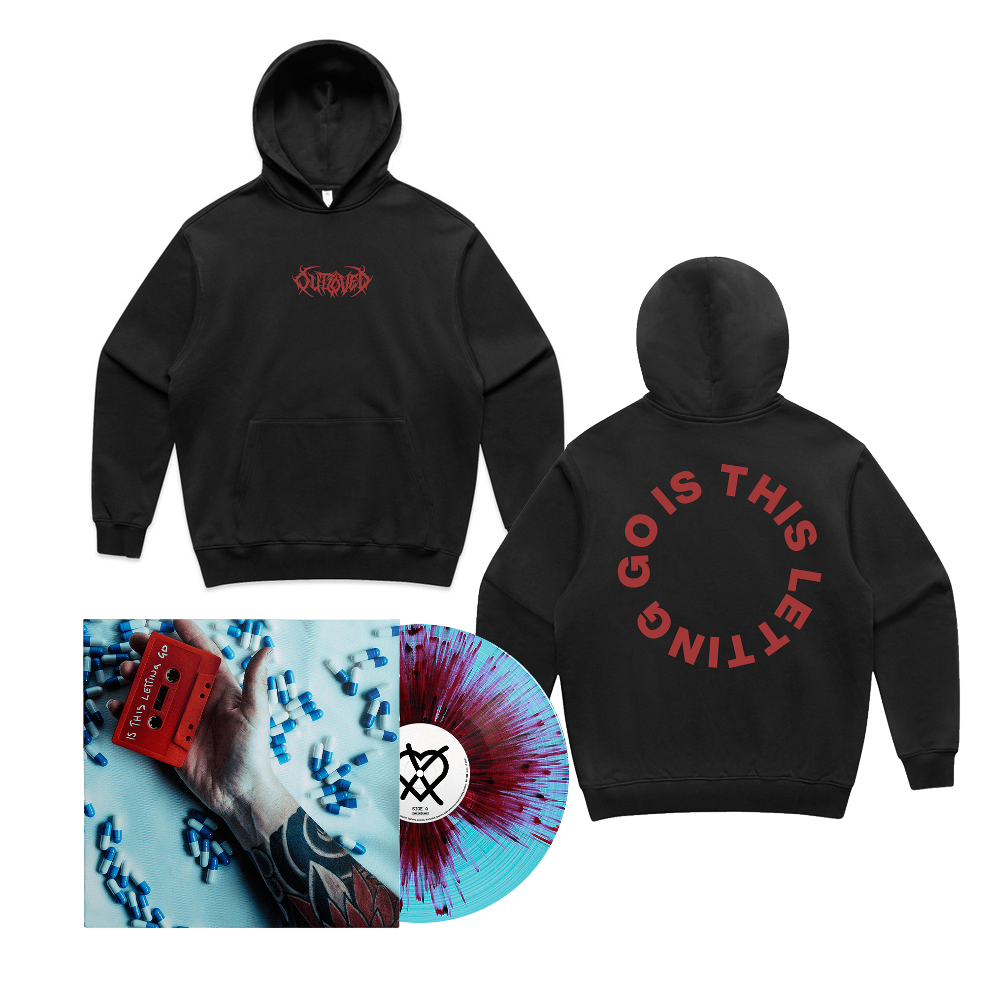 "IS THIS LETTING GO" LP & HOODIE BUNDLE