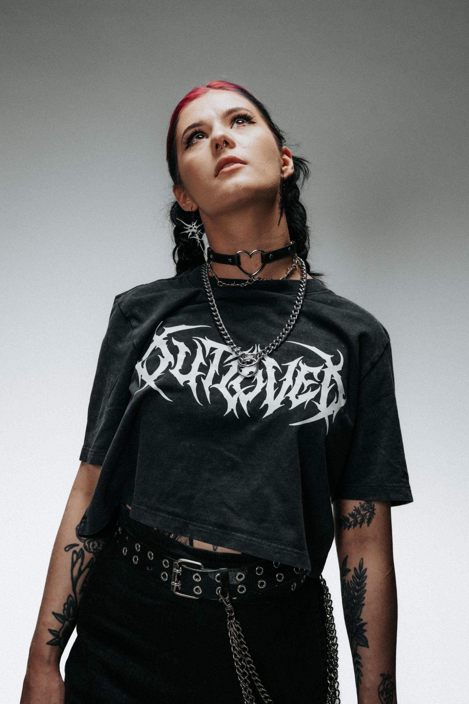 HEAVY METAL STONE WASH CROP