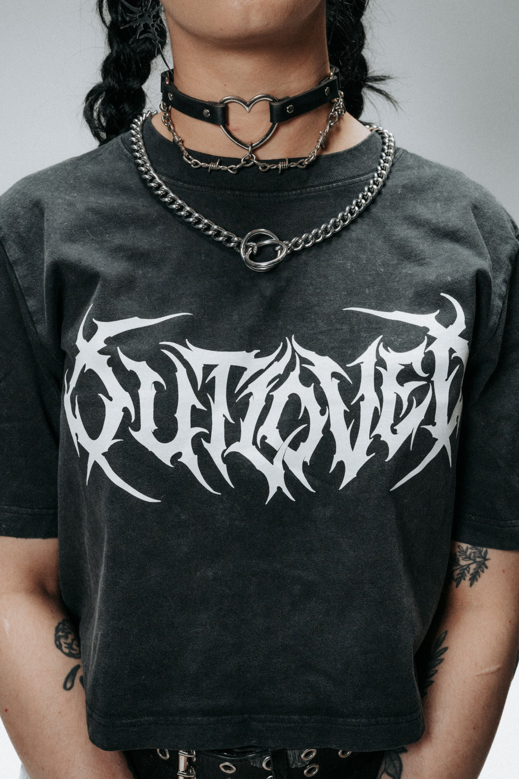 HEAVY METAL STONE WASH CROP