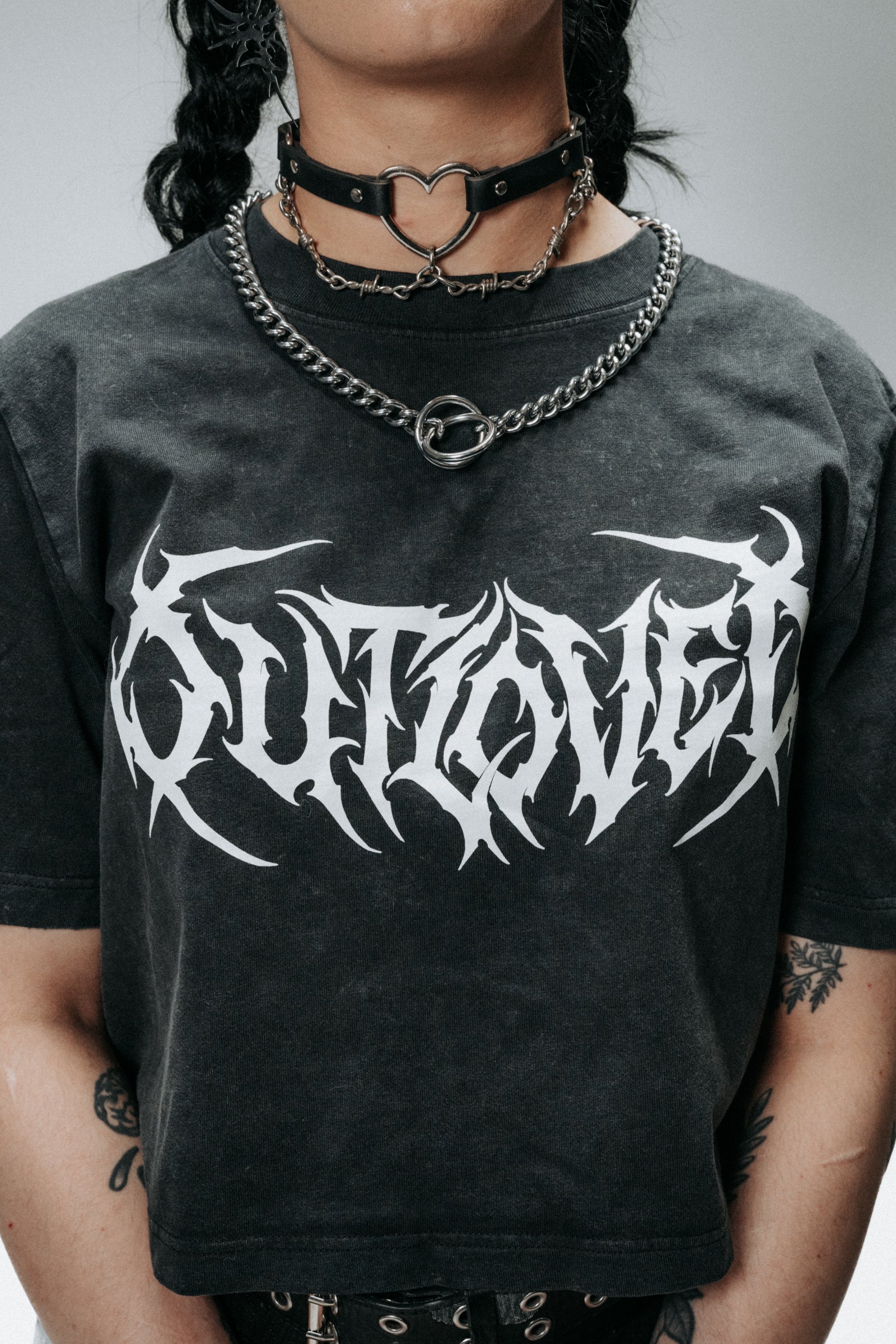 HEAVY METAL STONE WASH CROP