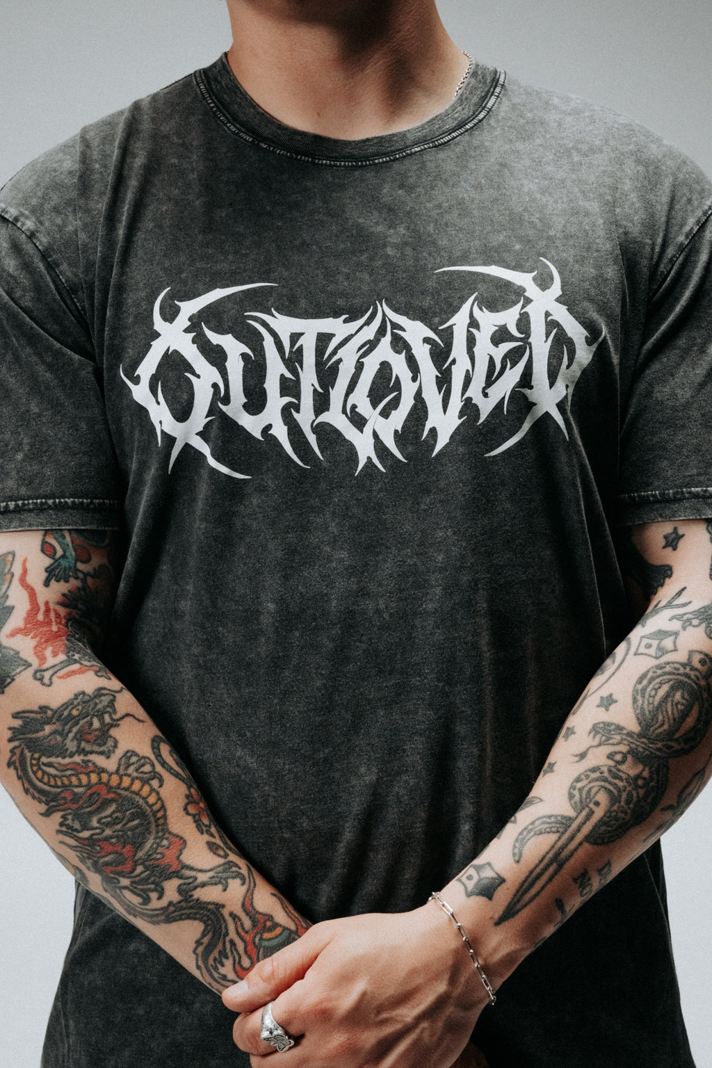 HEAVY METAL STONE WASH TEE