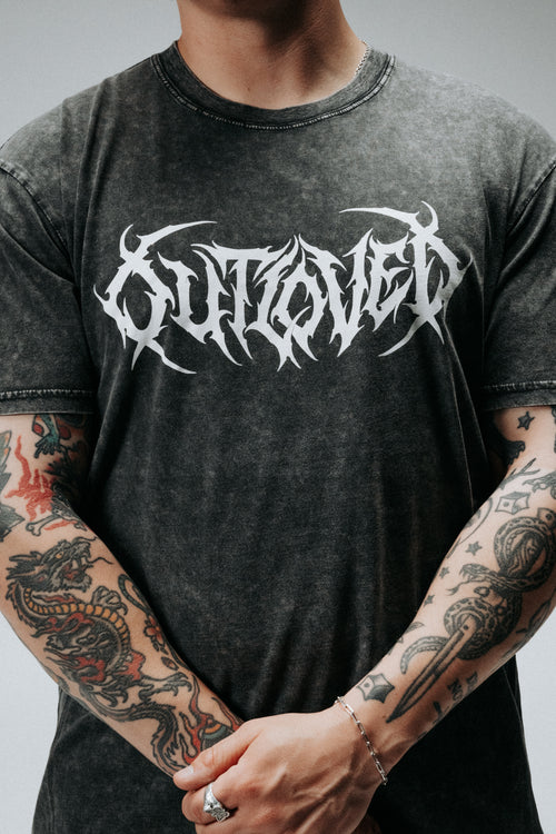 HEAVY METAL STONE WASH TEE