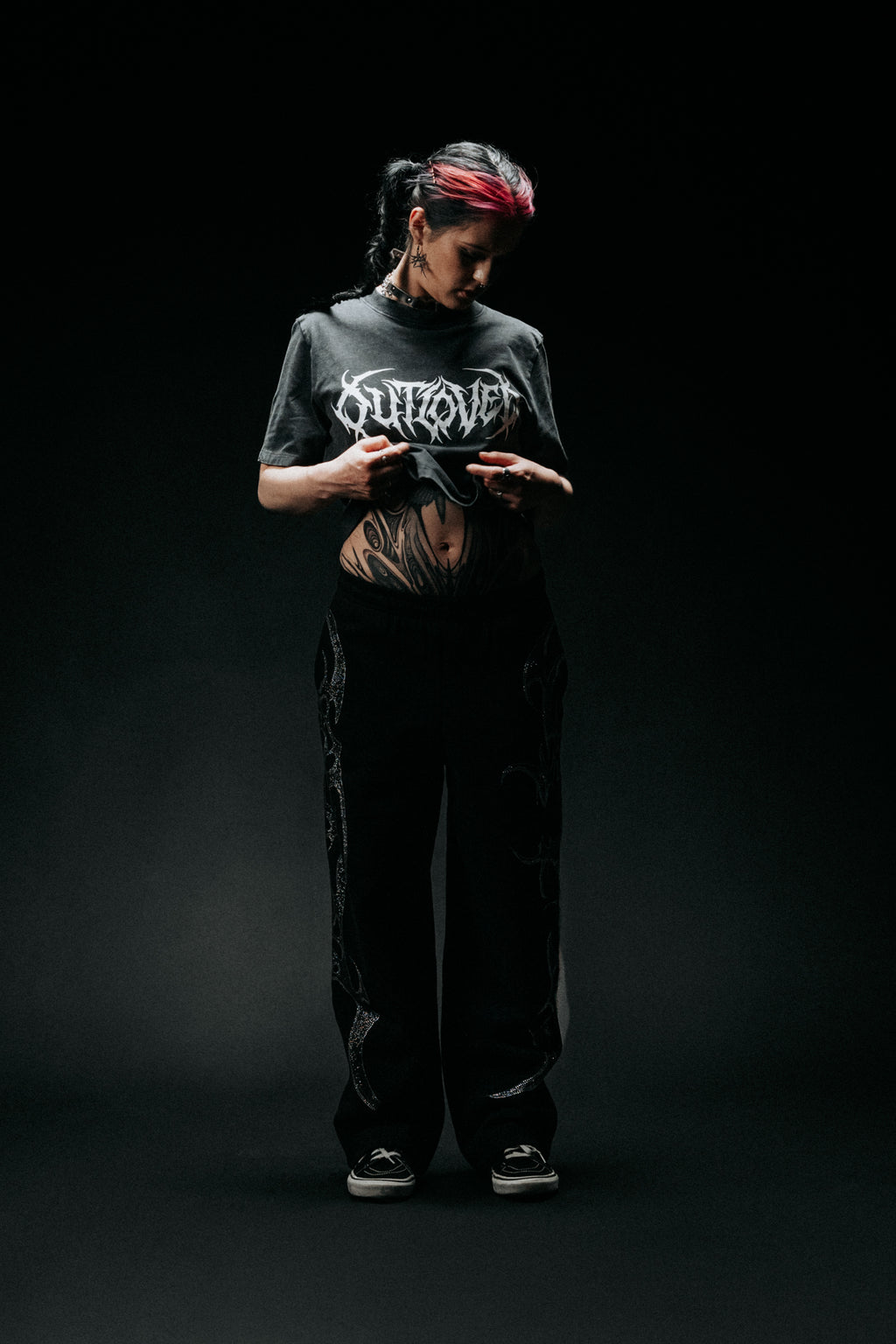 HEAVY METAL STONE WASH CROP