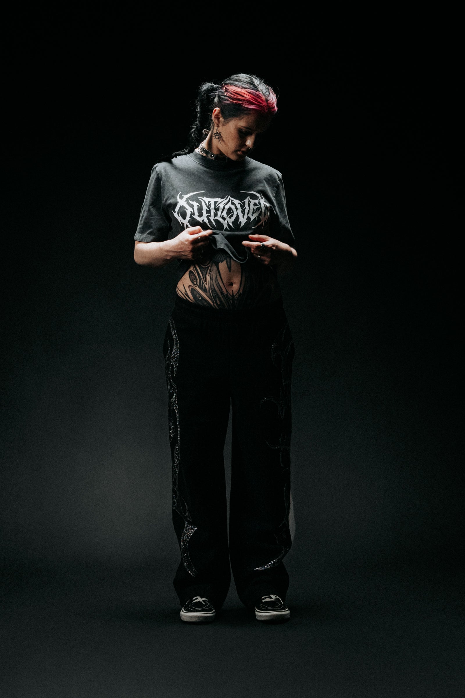 HEAVY METAL STONE WASH CROP