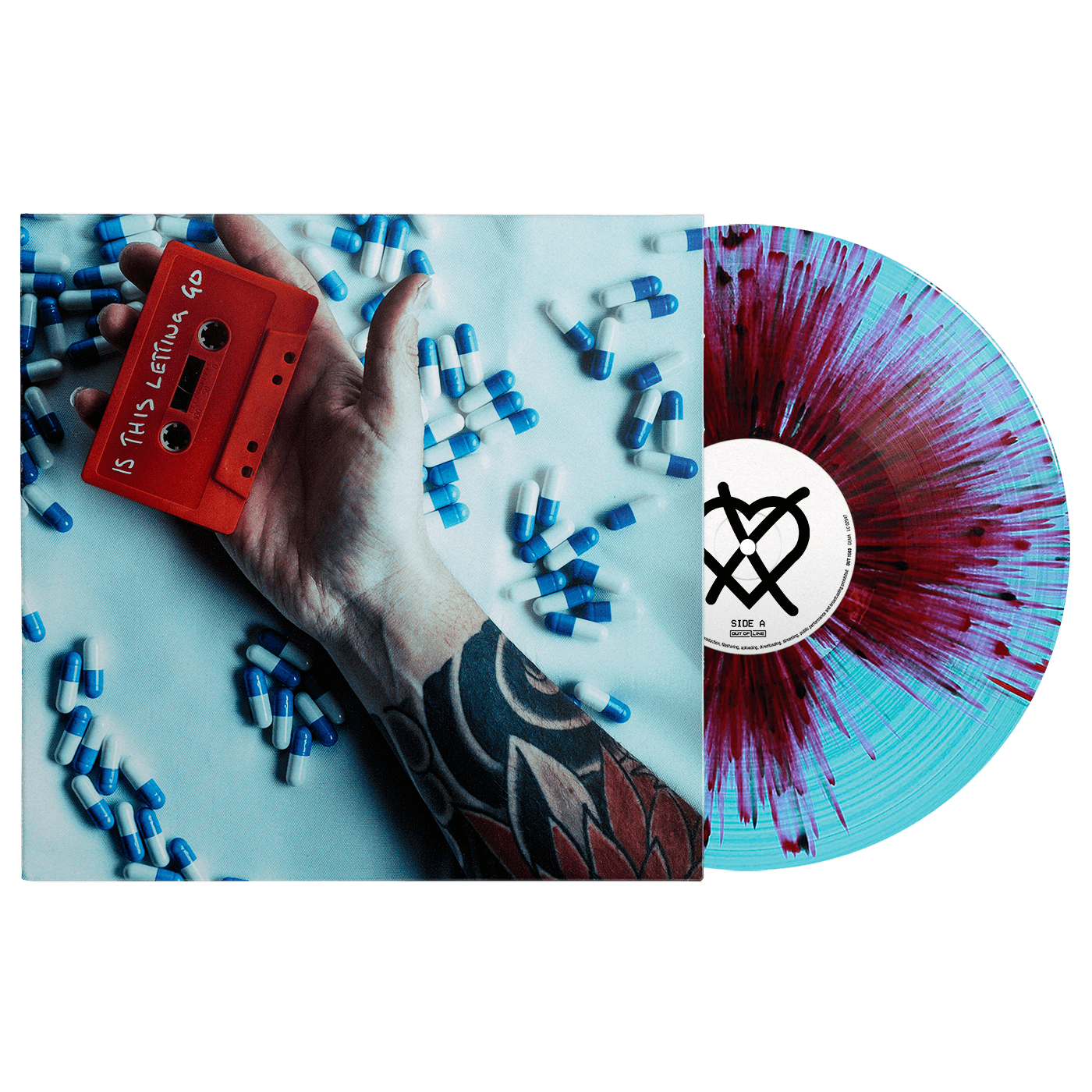 "IS THIS LETTING GO" LP & T SHIRT BUNDLE